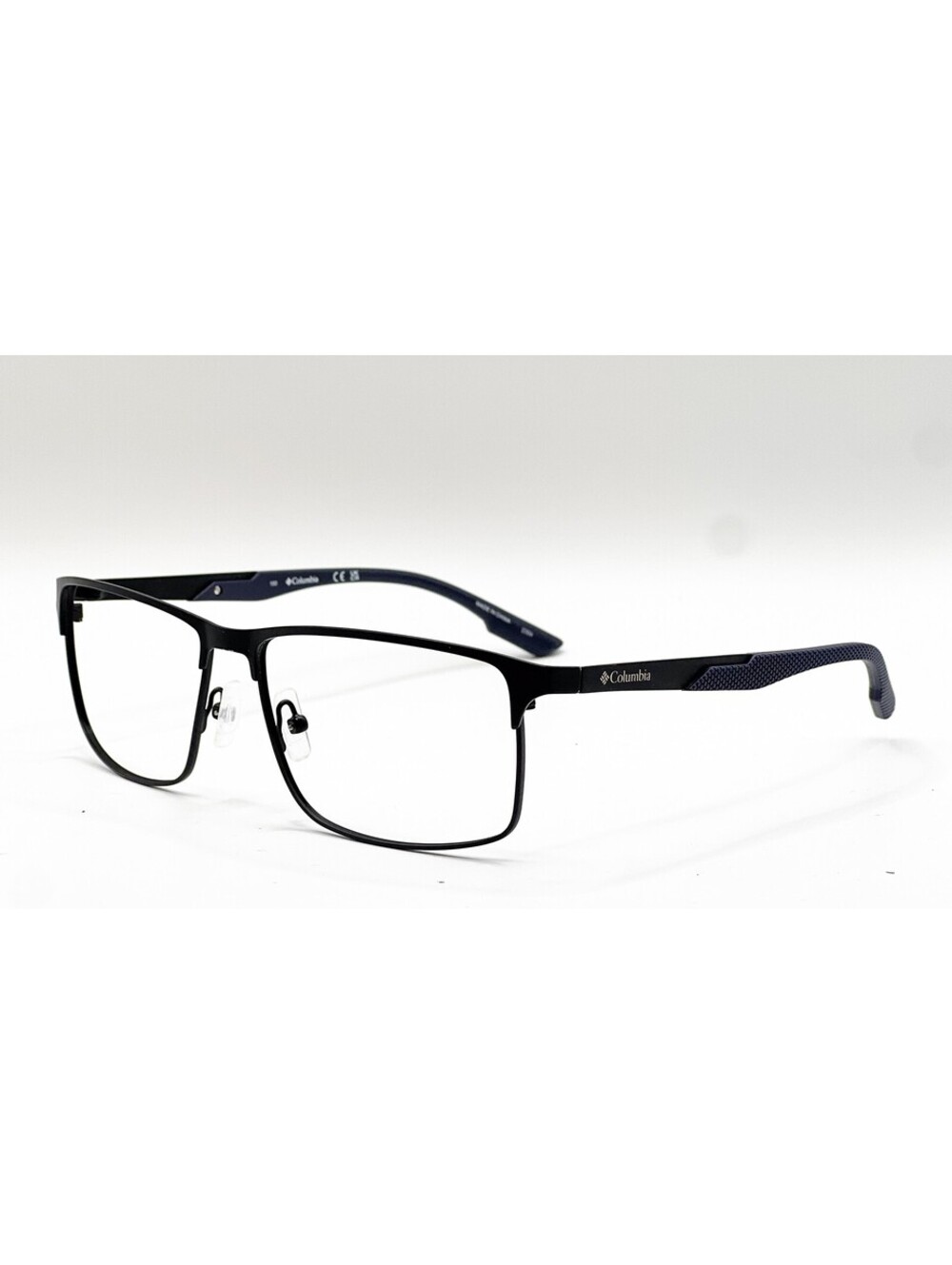 Columbia C124S 004 Matte Black Rectangle Authentic Eyeglass Frames 62-16-150